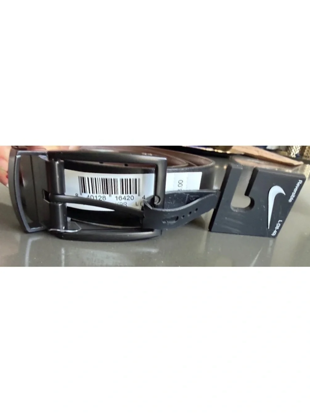 Nike Reversible Leather Belt Size L (38-40)